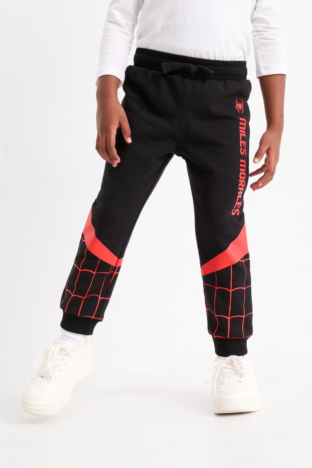 Children Boys - Halloween - Spider-Man - joggers - black