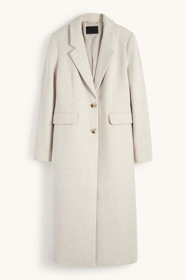 Femmes - Manteau - beige clair