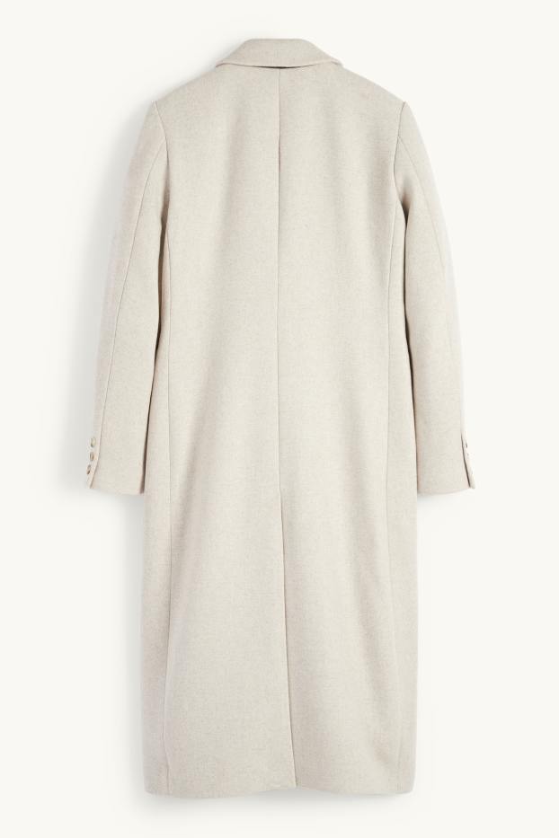 Femmes - Manteau - beige clair