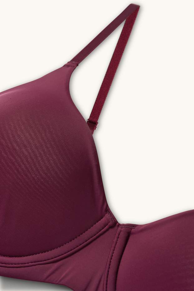 Damen - BH mit Bügel - FULL COVERAGE - unwattiert - LYCRA® - lila