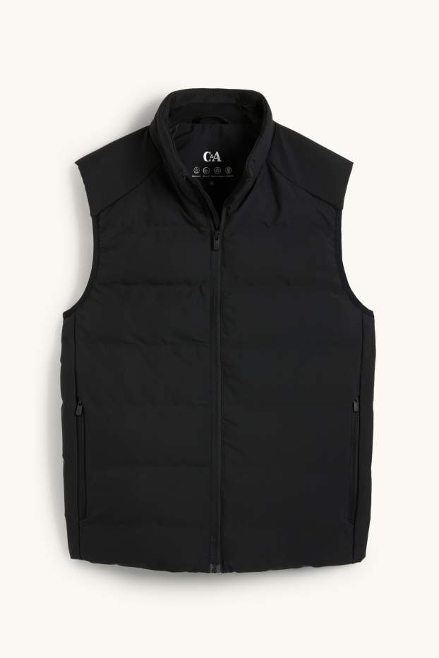 Heren - Bodywarmer - waterafstotend - zwart