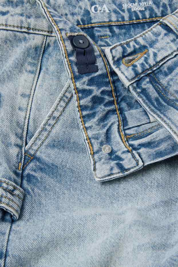 Enfants garçons - Cargo jean - jean bleu clair