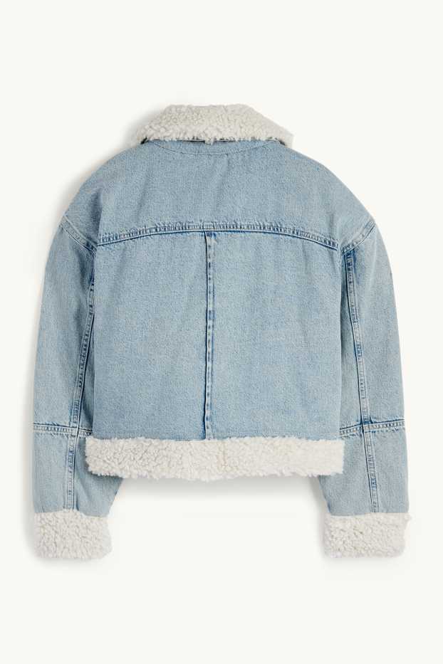 Femei - Jachetă din denim - denim-albastru deschis