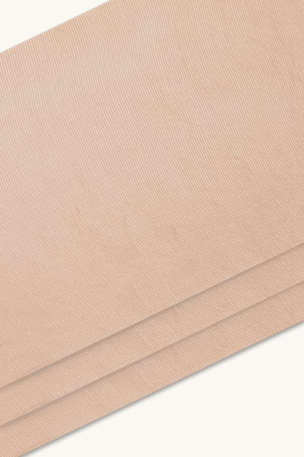 Damen - Multipack 3er - Feinsöckchen - LYCRA® - 20 DEN - braun