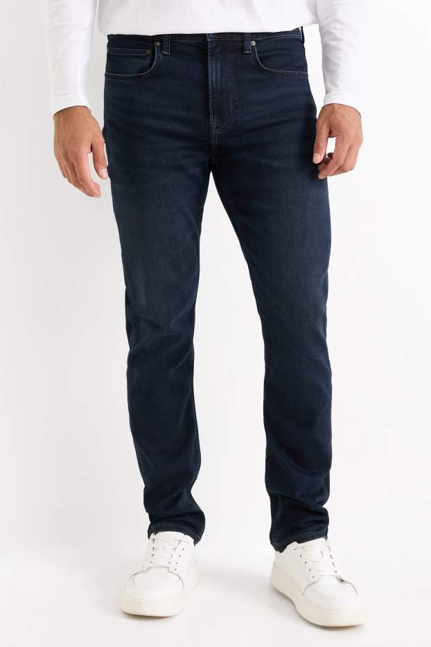 Hommes - Slim jean - Flex jog denim - LYCRA® - jean bleu foncé
