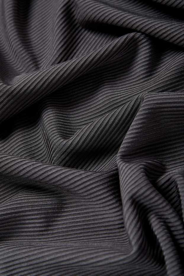 Femei - Tricou cu mânecă lungă - gri închis