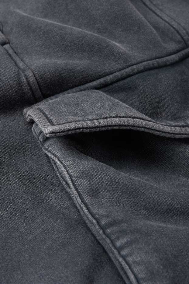 Herren - Cargo-Jogginghose - grau