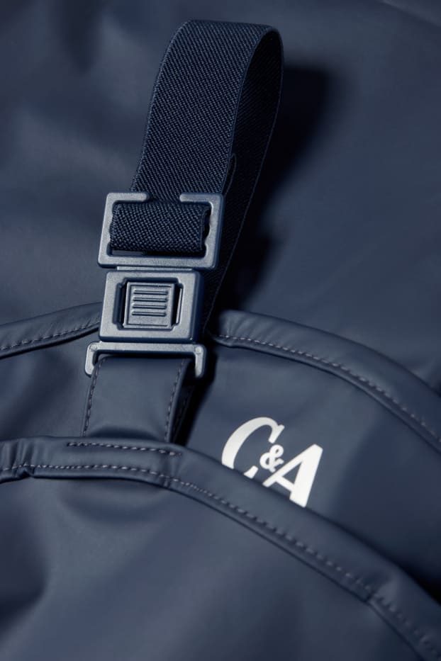 Kinder Buben - Regenhose - wasserdicht - dunkelblau