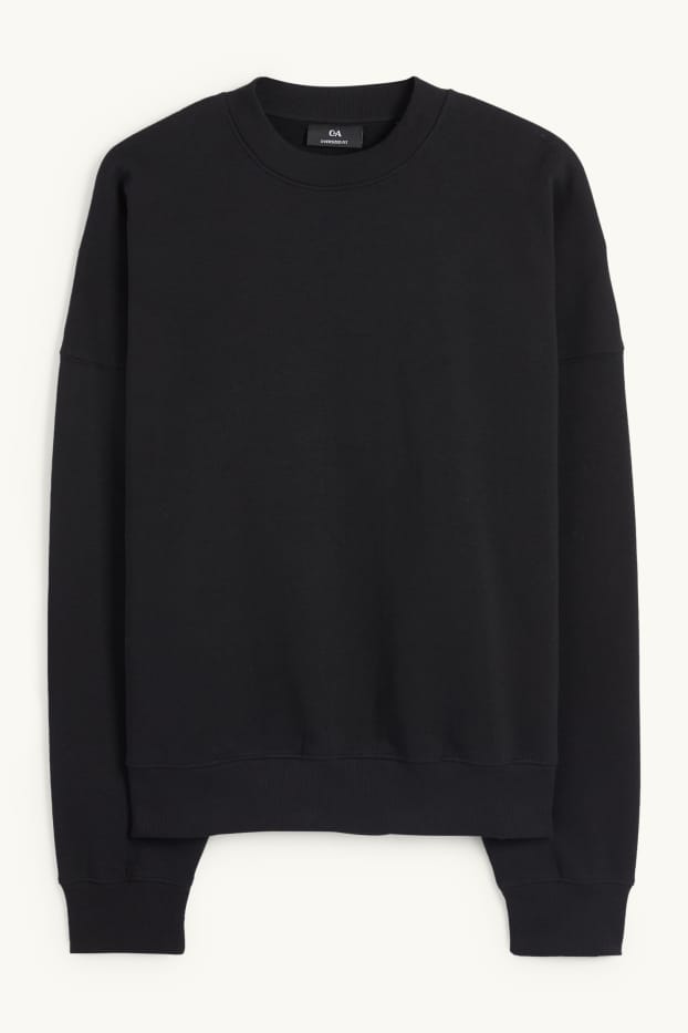 Herren - Oversized-Sweatshirt - schwarz