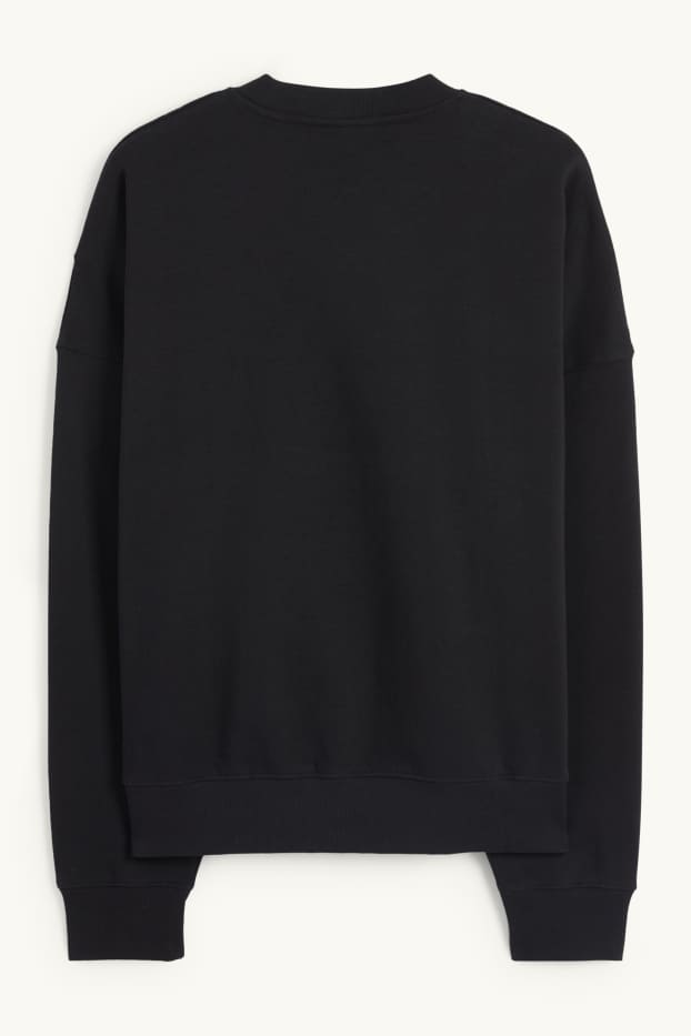 Herren - Oversized-Sweatshirt - schwarz