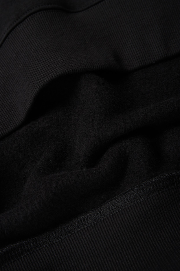 Herren - Oversized-Sweatshirt - schwarz