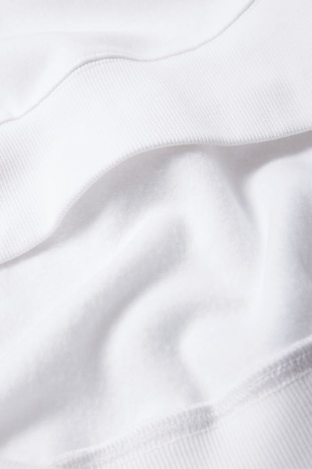 Home - Dessuadora oversized - blanc