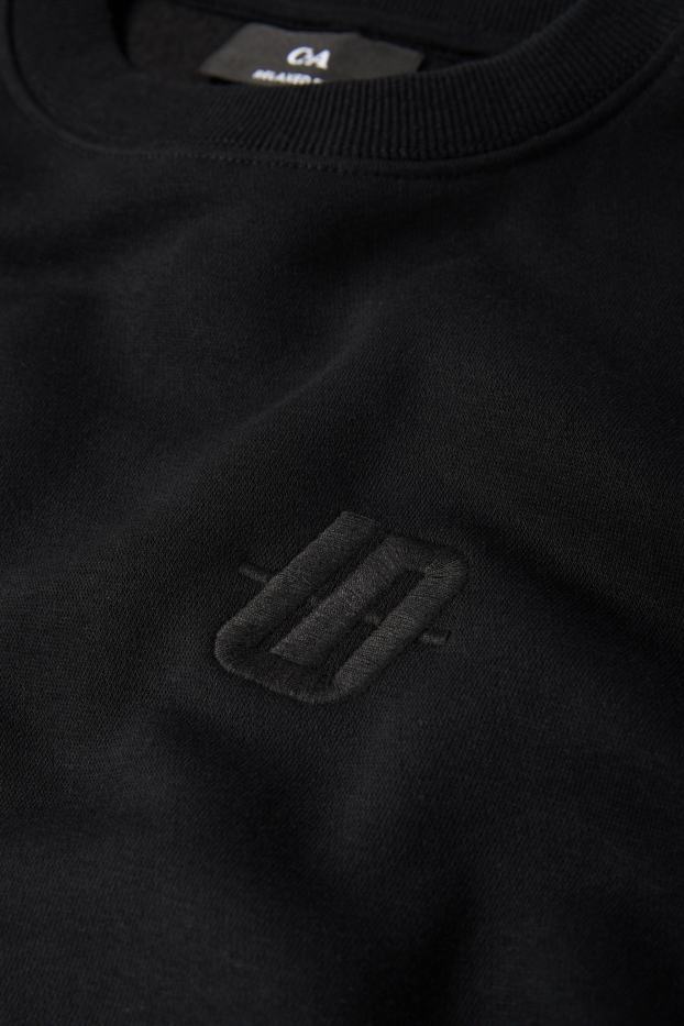 Men - Oversized sweatshirt - black