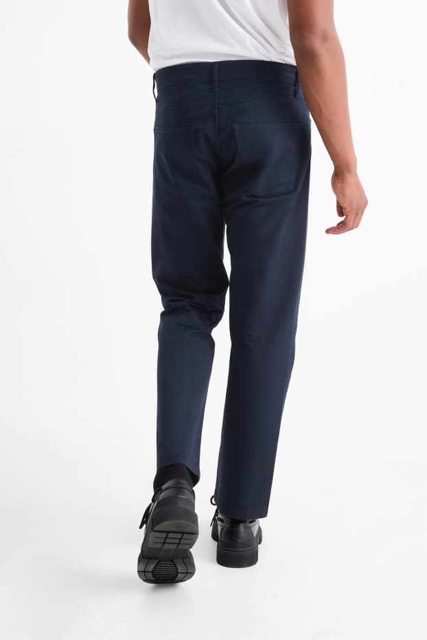 Heren - Broek - regular fit - donkerblauw