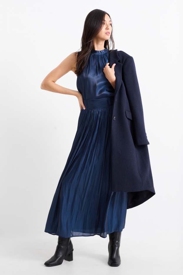 Women - Skirt - dark blue