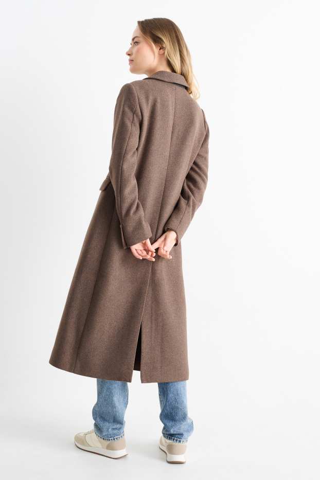 Femmes - Manteau - marron foncé
