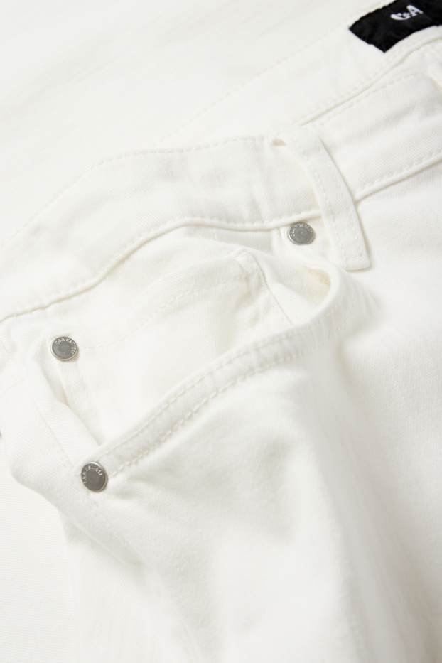 Uomo - Baggy jeans - bianco
