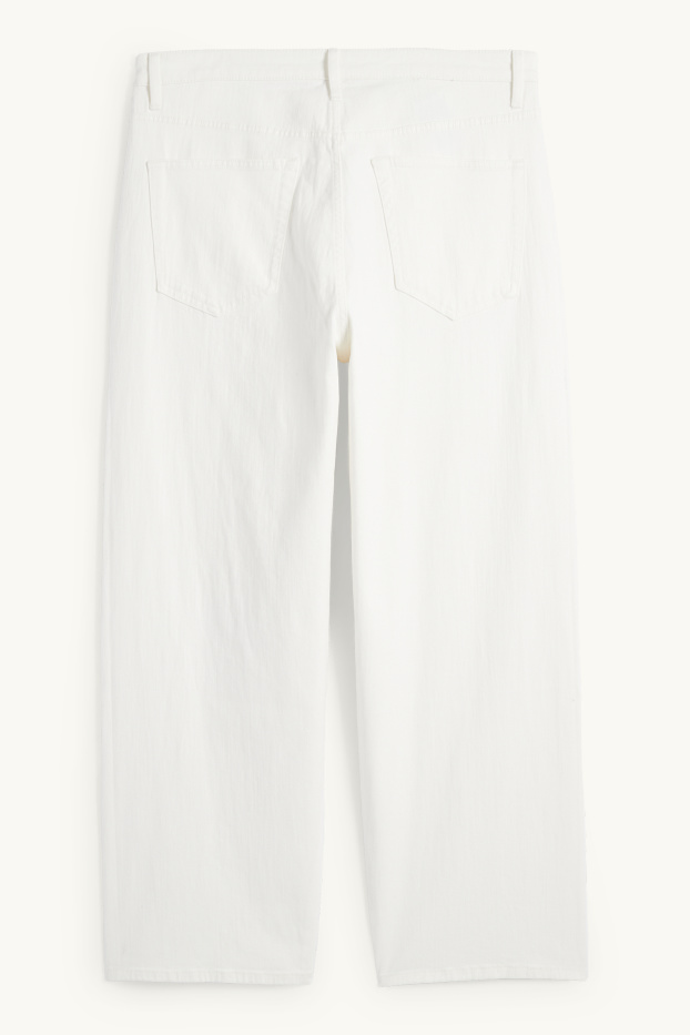 Uomo - Baggy jeans - bianco