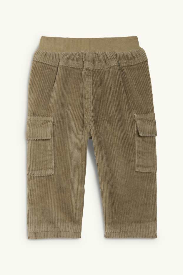 Baby: jongens - Babythermobroek - groen