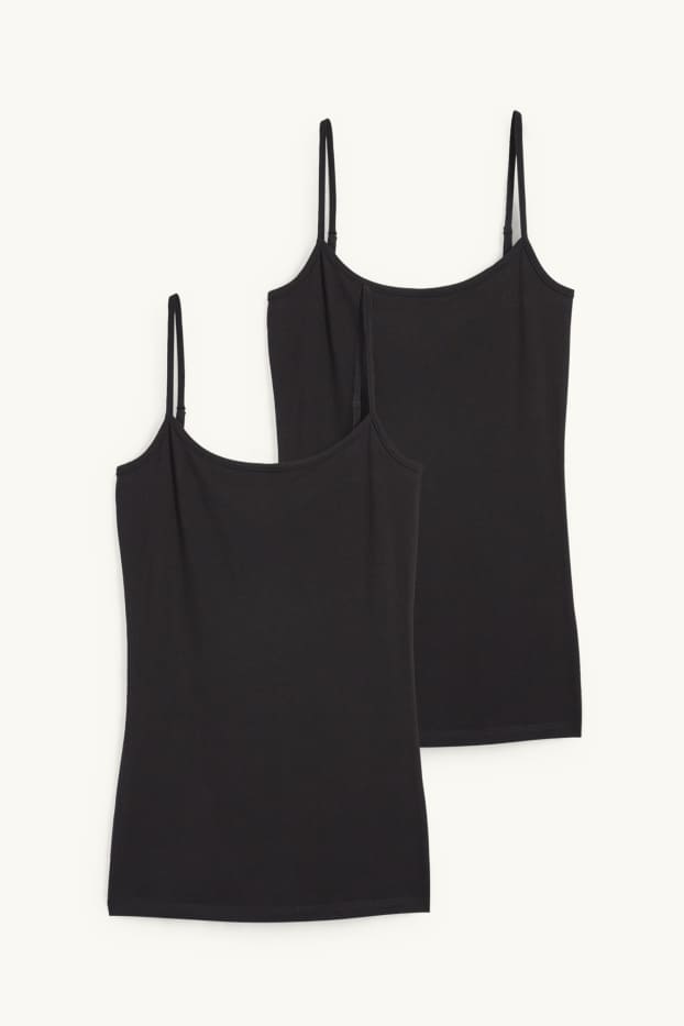 Women - Multipack of 2 - top - black