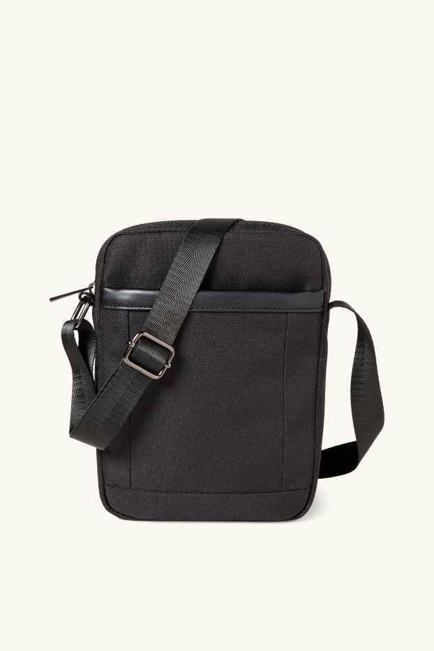 Herren - Umhängetasche - dunkelgrau