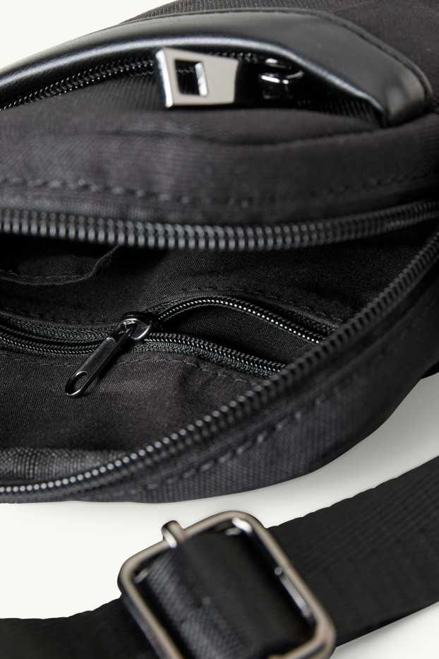 Herren - Umhängetasche - dunkelgrau