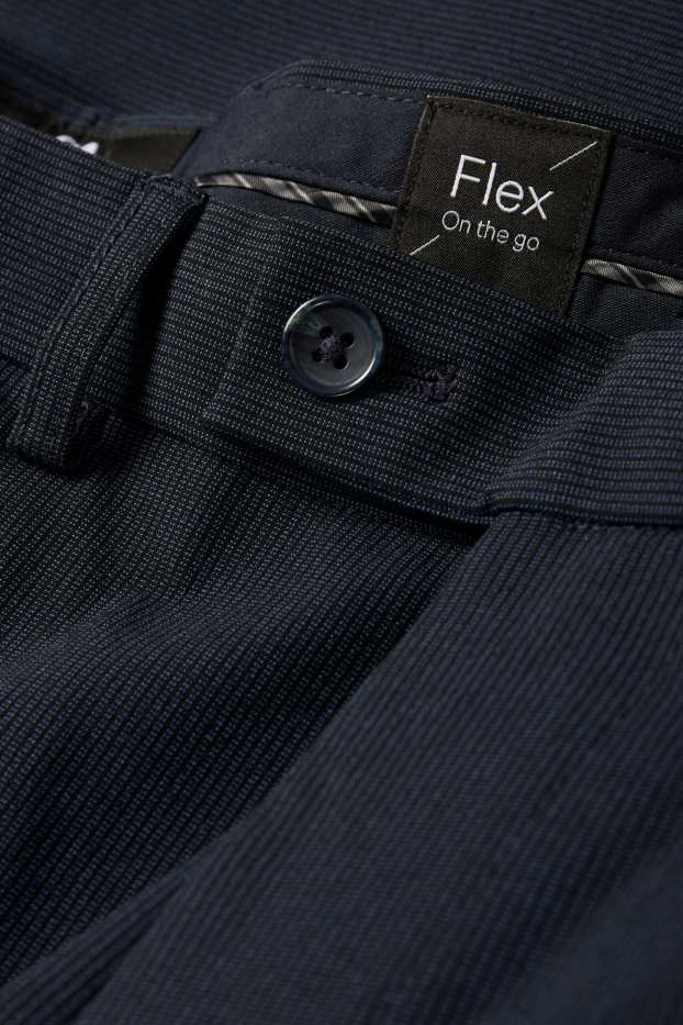 Hommes - Veste de costume - regular fit - Flex - LYCRA® - Mix & Match - bleu foncé