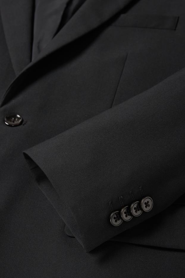 Hommes - Veste de costume - slim fit - Flex - 4 Way Stretch - LYCRA® - noir