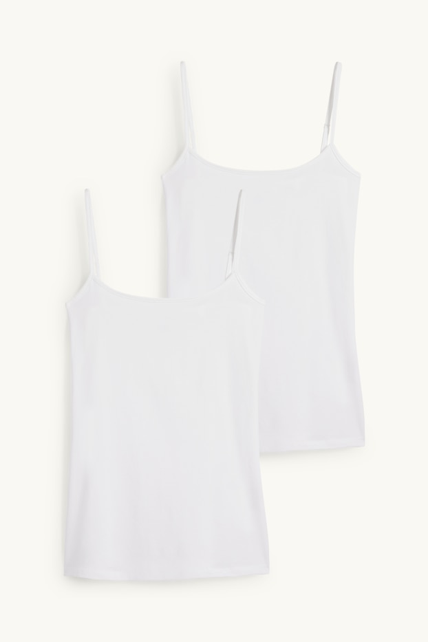 Women - Multipack of 2 - top - white
