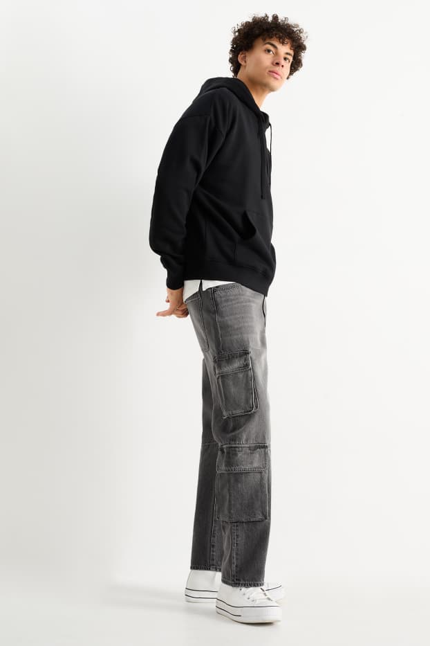 Uomo - Jeans cargo - jeans grigio scuro