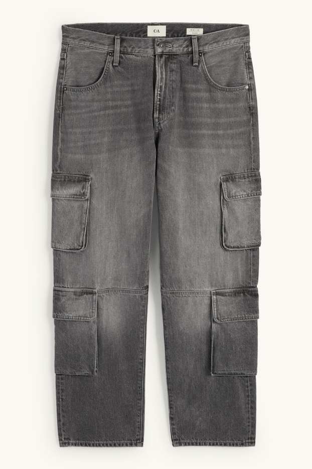 Uomo - Jeans cargo - jeans grigio scuro