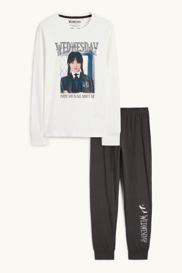 Nena - Wednesday - pijama - 2 peces - blanc