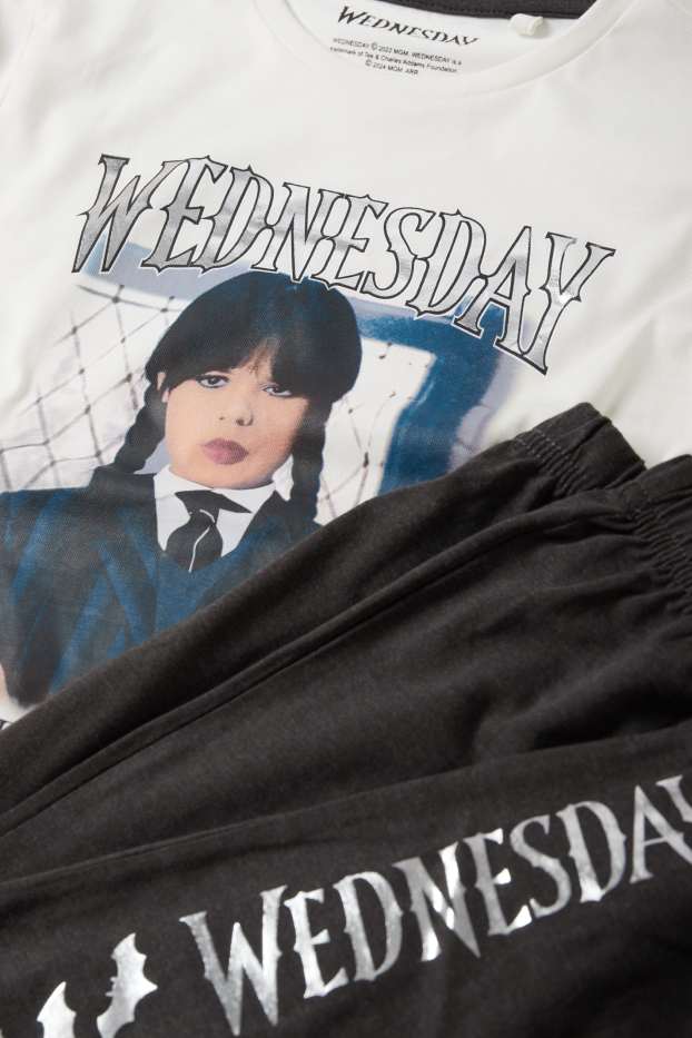 Nena - Wednesday - pijama - 2 peces - blanc