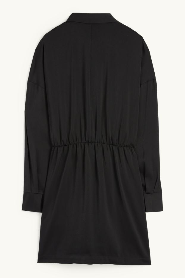 Women - Shirt dress - black