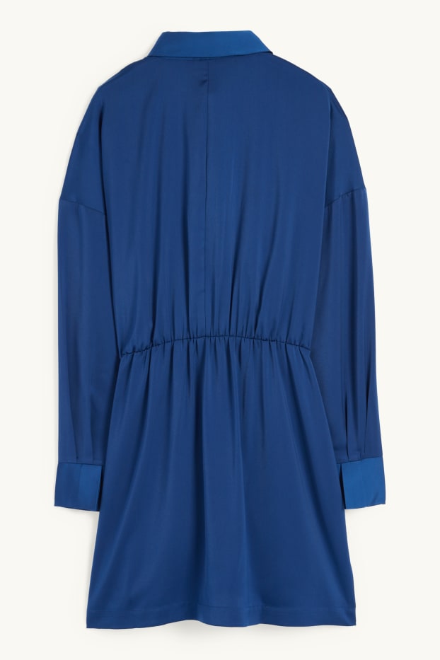 Women - Shirt dress - dark blue