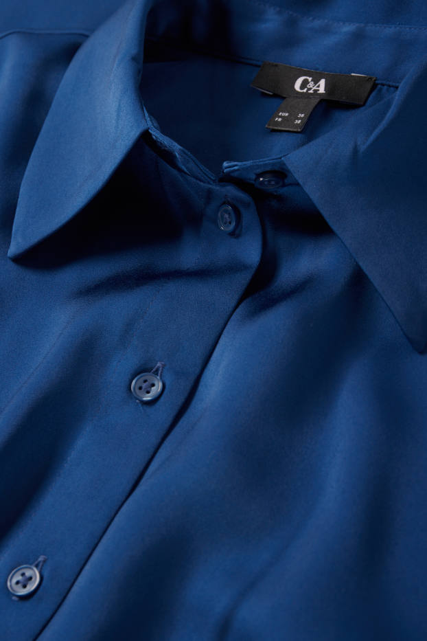 Women - Shirt dress - dark blue