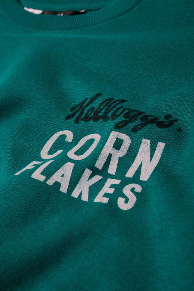 Bărbați - Bluză de molton - Kellogg's - verde