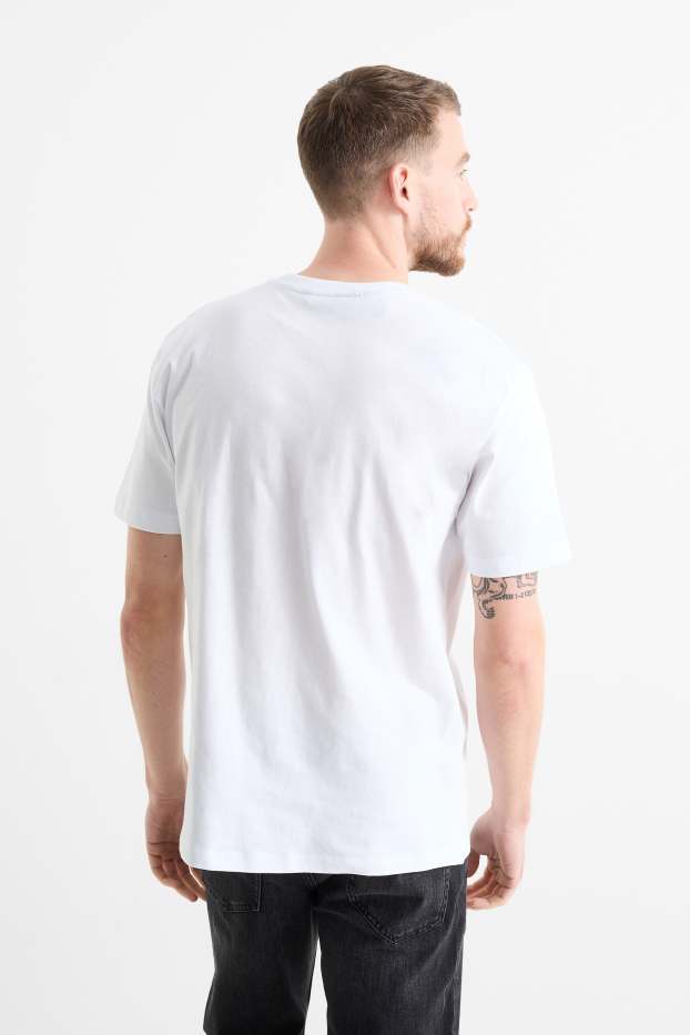 Uomo - T-shirt - Ford - bianco crema
