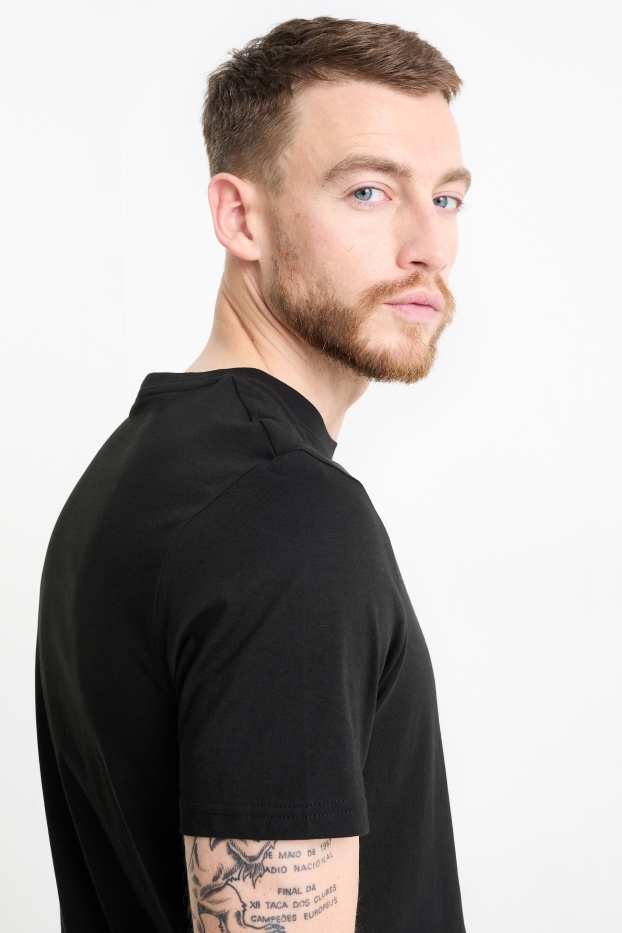 Home - Paquet de 5 - samarreta de màniga curta - regular fit - negre