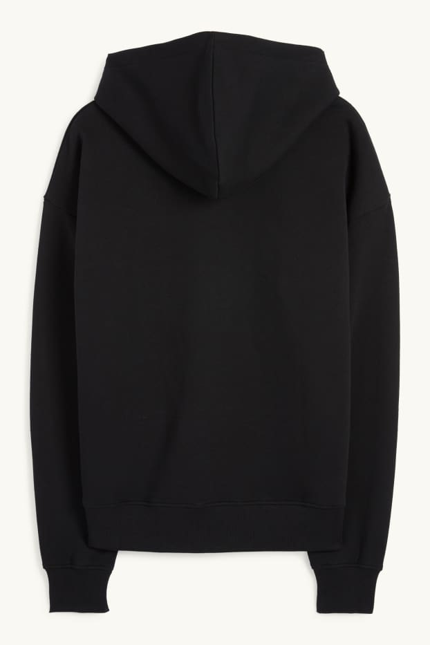 Herren - Oversized-Hoodie - schwarz