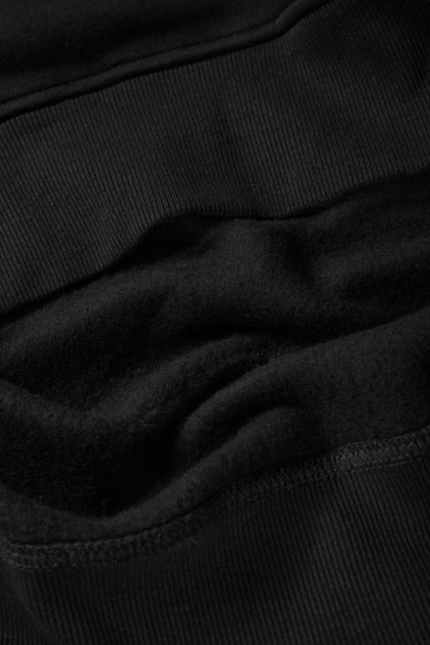 Herren - Oversized-Hoodie - schwarz