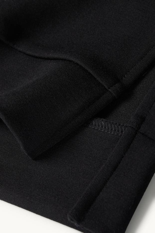Dames - Basic sweatshirt - zwart