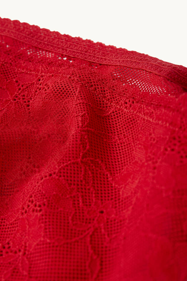 Damen - Slip - rot