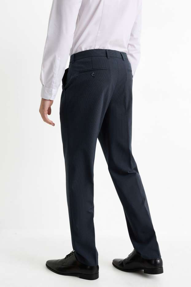 Hommes - Veste de costume - regular fit - Flex - LYCRA® - Mix & Match - bleu foncé