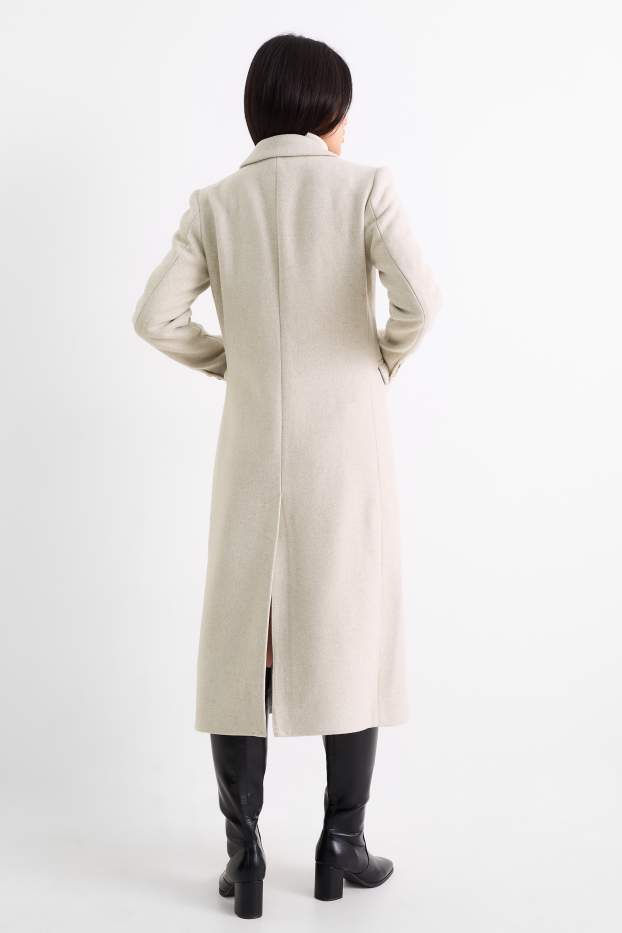 Femmes - Manteau - beige clair