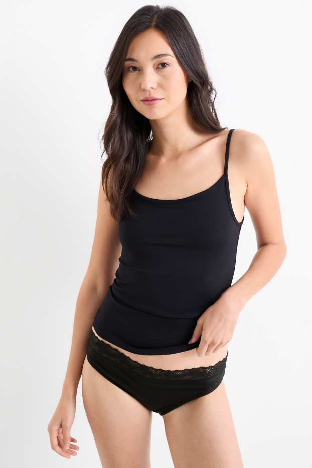 Damen - Multipack 3er - Slip - schwarz