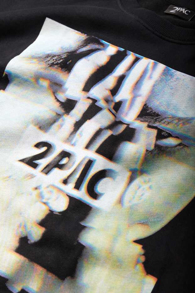 Herren - Sweatshirt - Tupac - schwarz