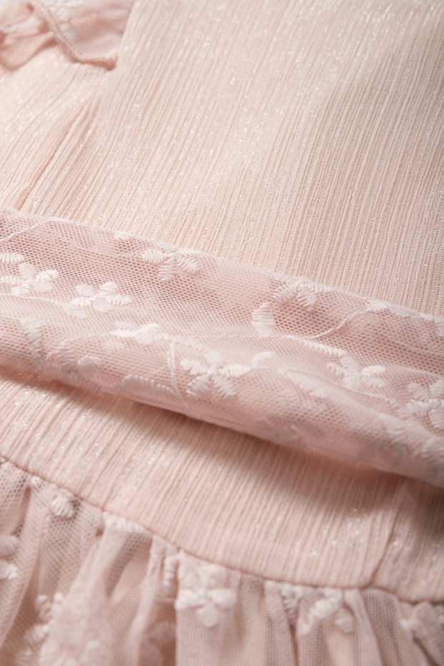 Bambine - Vestito - a fiori - rosa