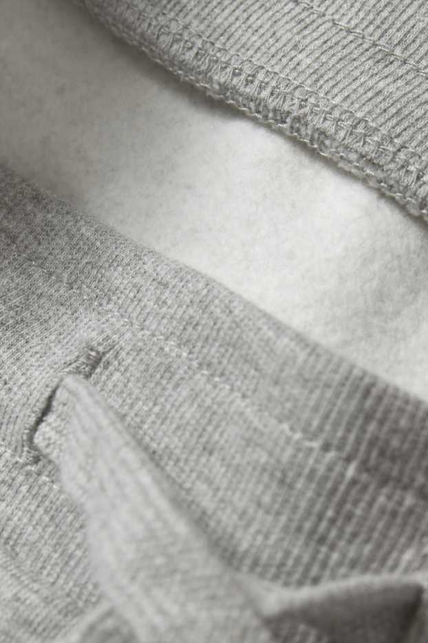 Bărbați - Pantaloni de trening - gri deschis melanj