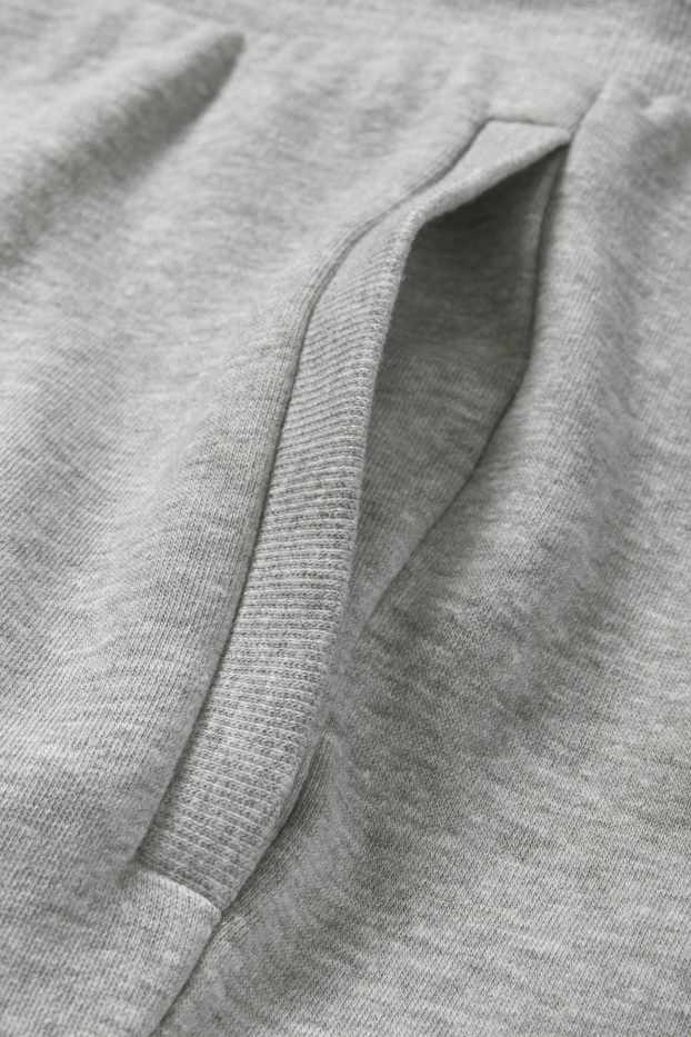 Bărbați - Pantaloni de trening - gri deschis melanj